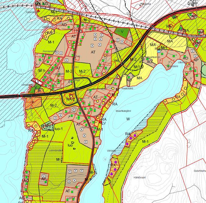 Erilaisia mahdollisuuksia yleiskaavoituksen käyttöön maaseutualueiden