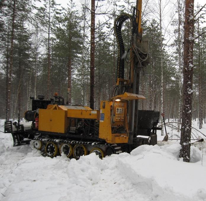 16 Kuva 11. Hankkeessa käytetty kairauskalusto. Kuva: Heikki Jokela, Destia Oy.