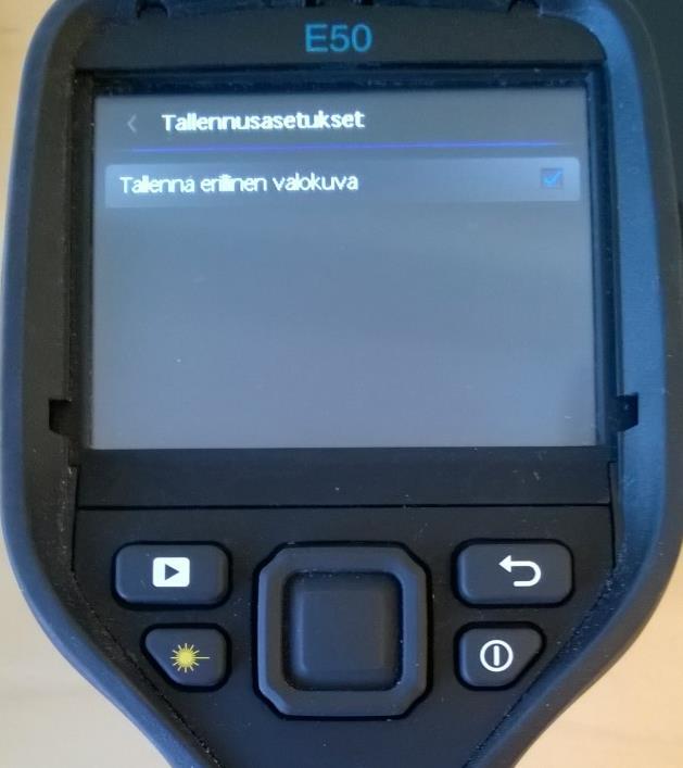 26 C. Jos mitattava kohde on kuumempi kuin lämpötila-alueella maksimilämpötila, kamera näyttää virheellisiä lämpötiloja kohteesta.