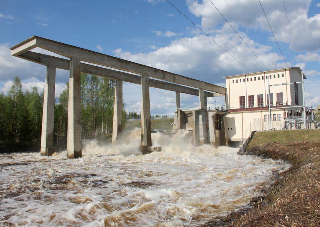 73. Kallioisen voimalaitos Sotkamon reitillä.