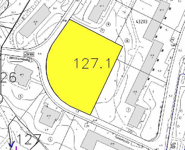 Roihuuoren luonnonhoitosuunnitela uosille 2006 2015 127.1 Pinta-ala: 0.60 Moniuotoisuus: B2 Käyttöniitty. Maria Haarénin äki (Viheralue 54024) Roihuuori.