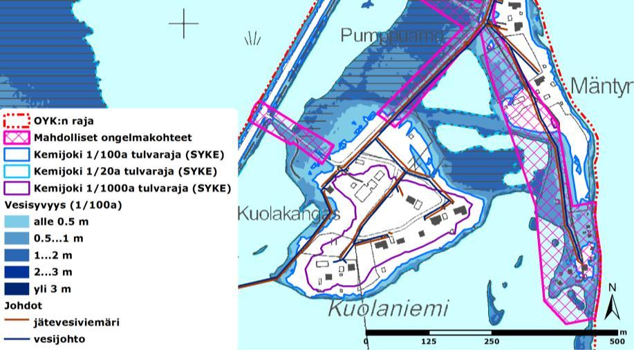 Rakentamiseen soveltumattomia tai huonosti soveltuvia ovat muun muassa kosteat ja maaperältään pehmeät rannat, pinnanmuodoltaan erittäin jyrkät rannat, tulvalle tai