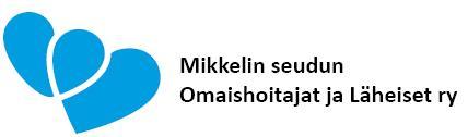 Tule mukaan miesten omaan ryhmään! Voit olla puolisoasi, vanhempaasi tai muuta läheistäsi hoitava mies. Kokoonnumme torstaisin 7.9., 19.10., 9.11. ja 14.12 klo 14-15.30.