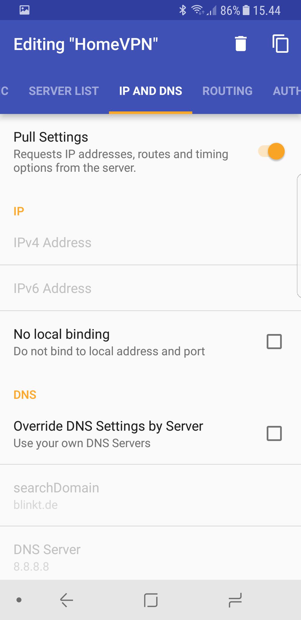 4. IP and DNS-kohtaan