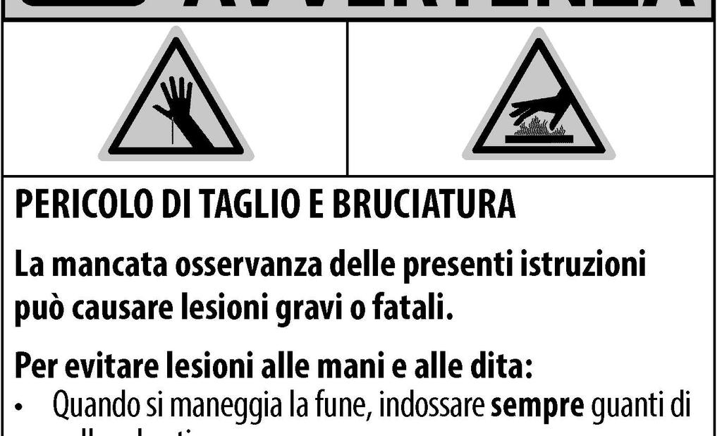 Durante la trazione, veri care di essere sempre consapevoli delle condizioni di stabilità del veicolo e del carico e tenere lontane le altre persone.