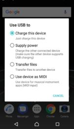 Xperia Companion -ohjelmalla voit käyttää laitteen tiedostojärjestelmää. Jos sinulla ei ole Xperia Companionia asennettuna, sinun täytyy asentaa se, kun yhdistät laitteesi tietokoneeseen.