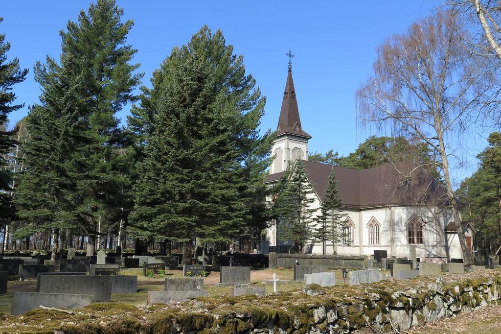 Köyliön kirkko kunnostettiin vuonna 2015. Kuva: Liisa Nummelin, Satakunnan Museo.
