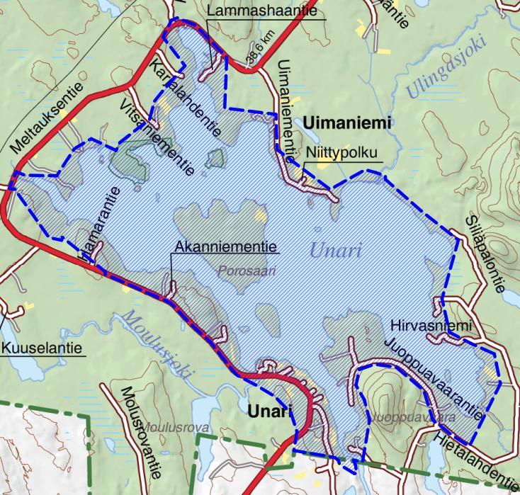SODANKYLÄ UNARIN JÄRVEN RANTAOSAYLEISKAAVA