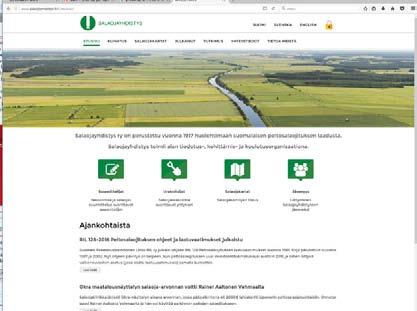 Peltosalaojitus Opas on ladattavissa sähköisenä maksutta ja tilattavissa painettuna hintaan 5 euroa osoitteesta www.salaojayhdistys. fi kohdasta julkaisut.