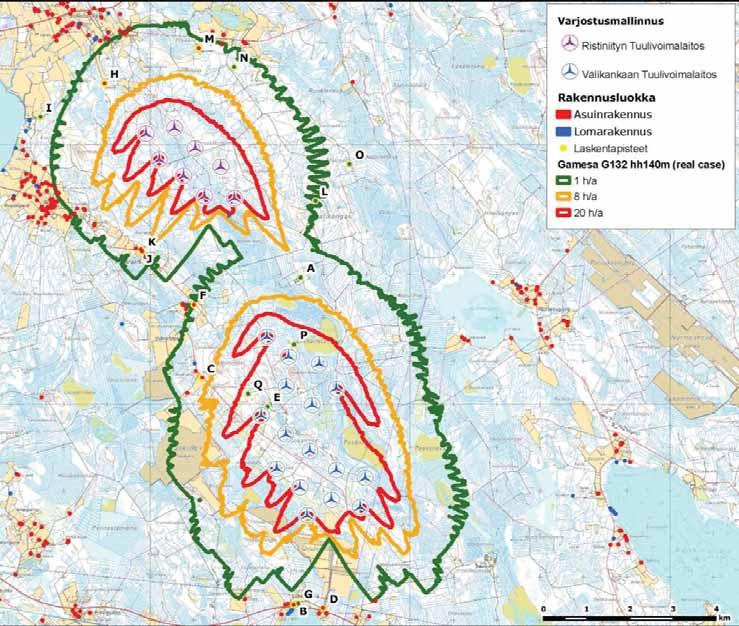 FCG SUUNNITTELU JA TEKNIIKKA OY Melu- ja varjostusmallinnukset 17 (18) Liite 4 24.6.2015 Kuva 11.