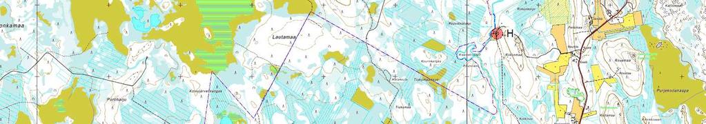 Liite 1 VE1 DECIBEL - Map 8, m/s Calculation: VE1 22