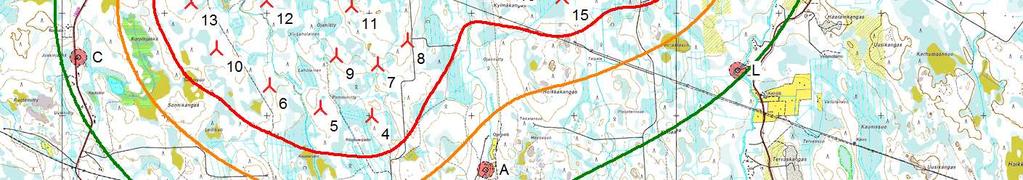 9.269 Noise [db(a)] 35 45 1 2 3 4 km Map: Peruskartat, Print scale 1:56, Map center Finish TM