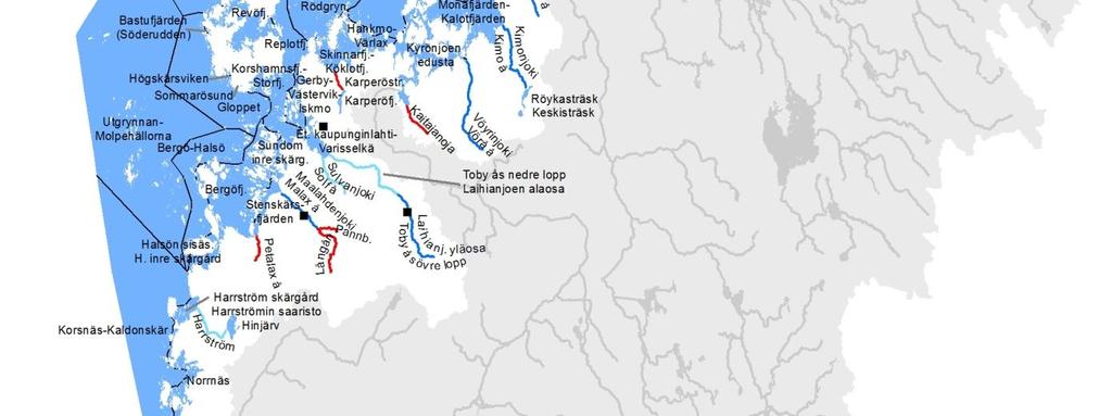 fi/vesikartta. Taulukko 2.1a.