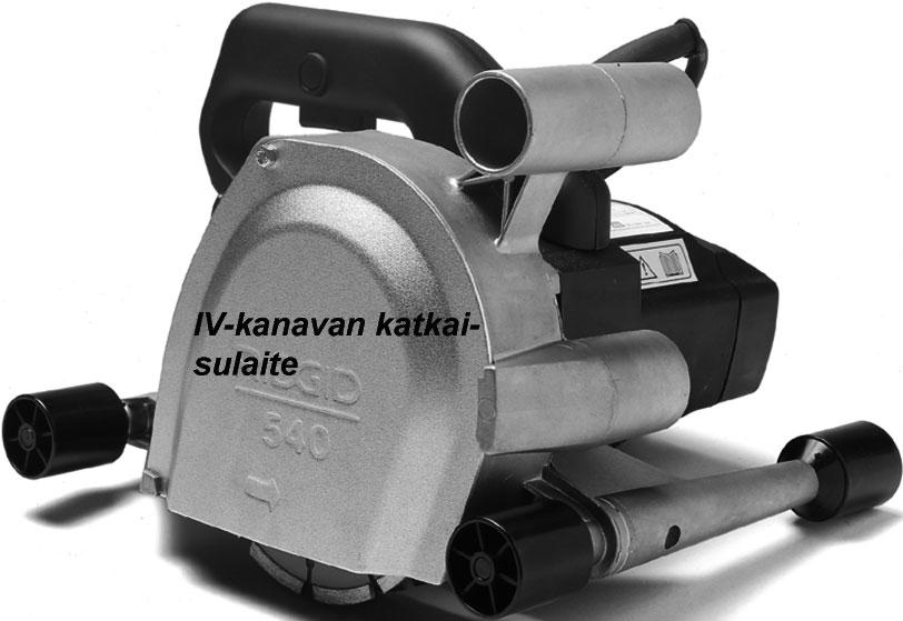 46 Metallitöitä IV-kanavia ei saa