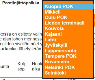 ) Postiinjättötapoja on kolme ) Lehtien postiinjättöpaikkakuntia on useita ) Yksiköintitasoja on kolme 4 5 Jokainen erilainen valinta muuttaa postitussuunnitelmaa