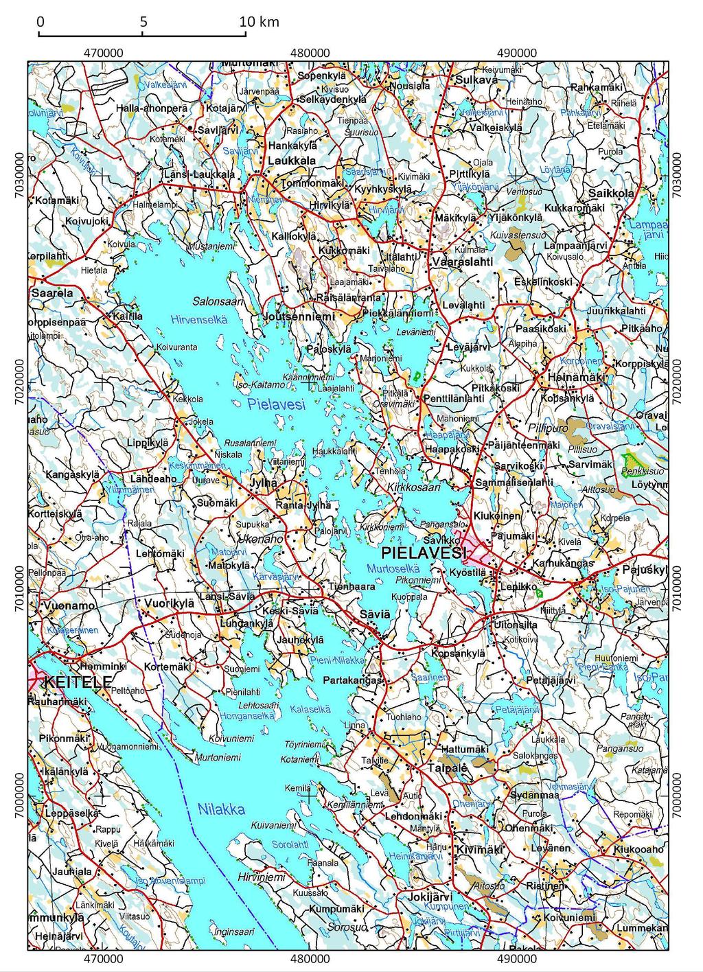 3 PIELAVESI Kivisalmi 1 N: 7013207 E: 482302
