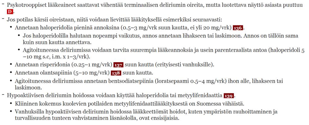 Oirehoidon ohjeista osa näyttöön perustuvia, osa off the record eli epävirallisia Näyttö useista lääkehoitojen tehosta valitettavasti