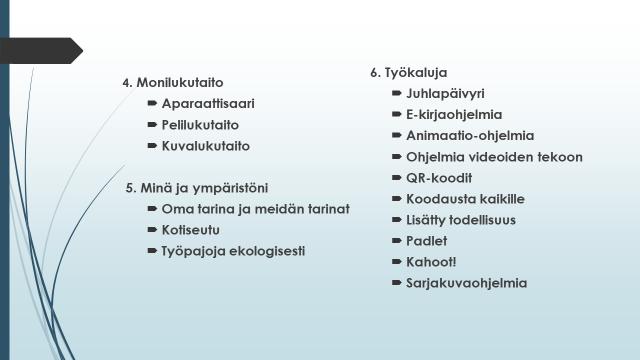 kirjastossa oli suunniteltu ja toteutettu yhteistyössä kotiseutumuseon kanssa omaan ympäristöön ja sen historiaan liittyvä hieno luokkavierailun sisältö.