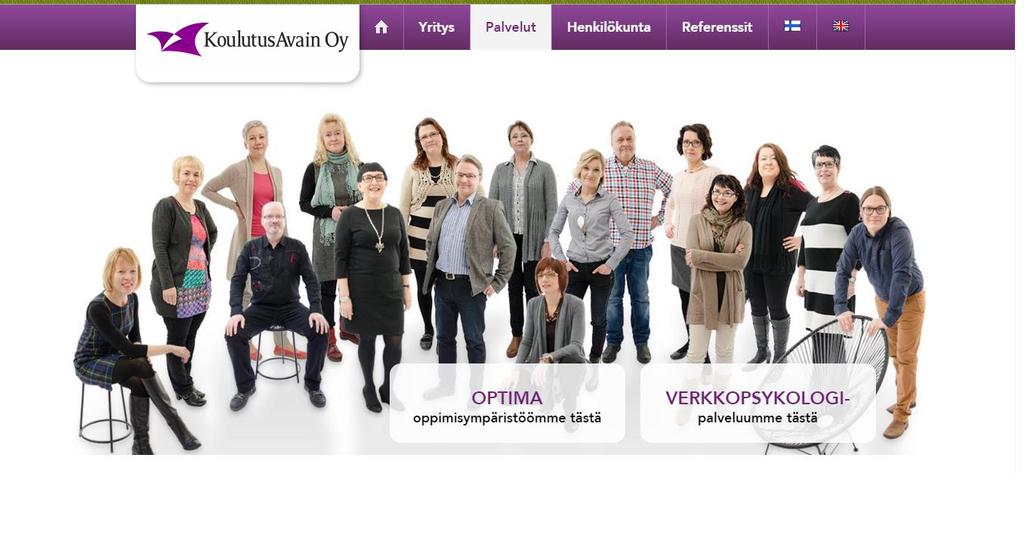 Henkilöstön valmentaminen Rekrytointi ja henkilöarviointi Kehittämis- ja hanketoiminta Tasa-arvo-