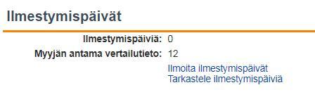 pohjalta. Kalenteri näyttää sallitut jakelupäivät valitulle jakelupalvelulle.