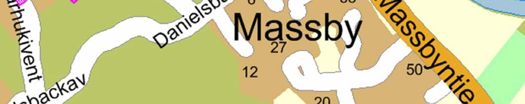 Planeringsområdet ligger i Massby