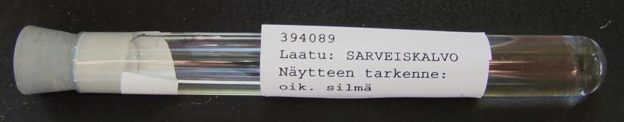 (-AcantVi) Ota näyte tukevavartisella vanutikulla side-/sarveiskalvoa hangaten niin, että siihen tarttuu ameban infektoimia