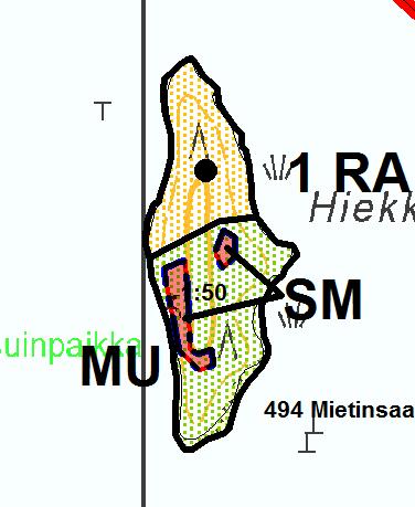 Lappeenrannan keskustasta 30,2 km koilliseen.