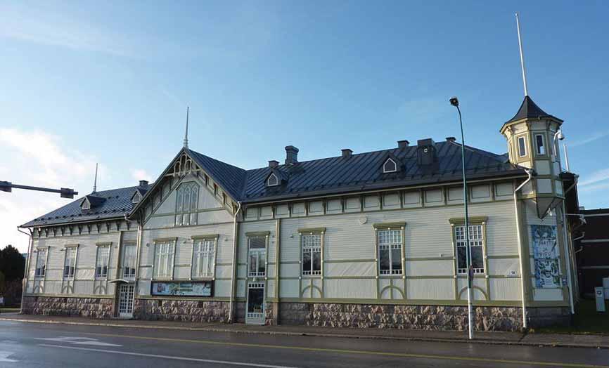1.1 Rakennuksen kuvaus Kaupunginteatteri, entinen kaupungin seurahuone on vuodelta 1905. Rakennus valmistui yleiseksi seurain- ja kokoustilaksi.