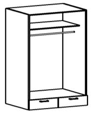 ETEISKALUSTEET 35 Korkeus 1910mm (K) tai 2110mm (KK) (runko + sokkeli), runkosyvyys 572mm, syvyys ovipintaan 590mm - 593mm.