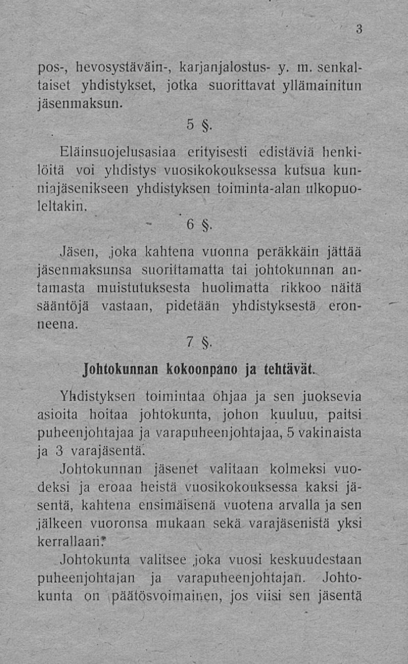 po3-, nevoßvßtäväin-, Karjanja!oßtuß- in. Benkaltaißet jotka Buulittavat yllämainitun jäbenmakbun. 5.