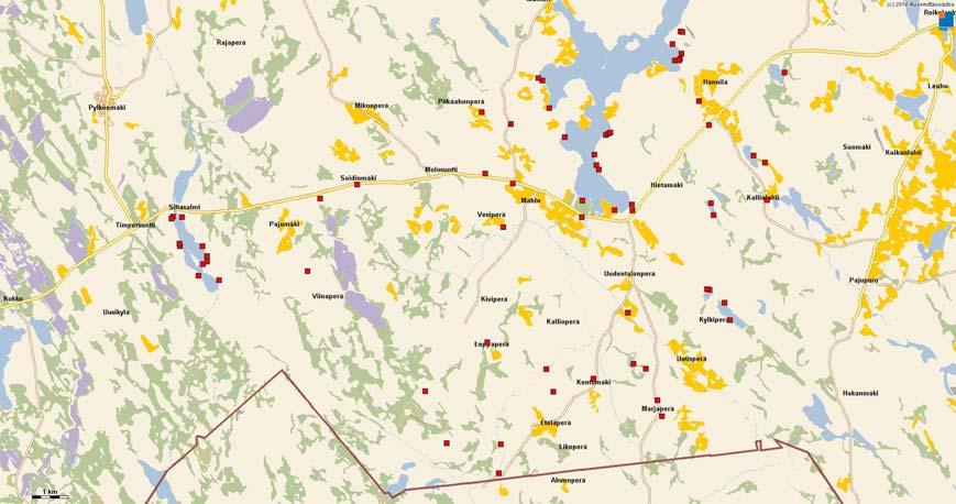 Saarijärvi asuinrakennukset 518 kpl