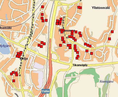 4.3 Pelastussuunnitelmavelvollisten asuinrakennusten valvonta Keski-Suomen pelastuslaitoksen valvonta-alueella Keski-Suomen maakunnassa on yhteensä noin 4600 rivi-, ketju-, luhtitaloa tai muuta