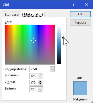 värejä (More Colors).