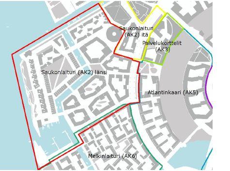 Helsingin kaupunki Pöytäkirja 2 (32) Alueella on voimassa oleva Saukonlaituri länsi -asemakaava numero 12270.
