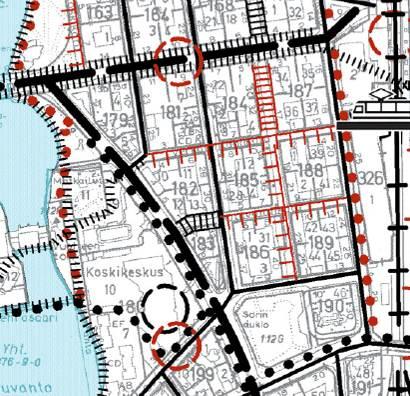 Tampereen keskusta sisältyy myös valmisteilla olevan Tampereen kantakaupungin yleiskaavan 2040 suunnittelualueeseen.