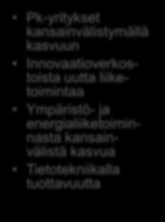 Teknologiateollisuus ry:n strategiset teemat vuosille 2010-2012 Globaalin kilpailukyvyn