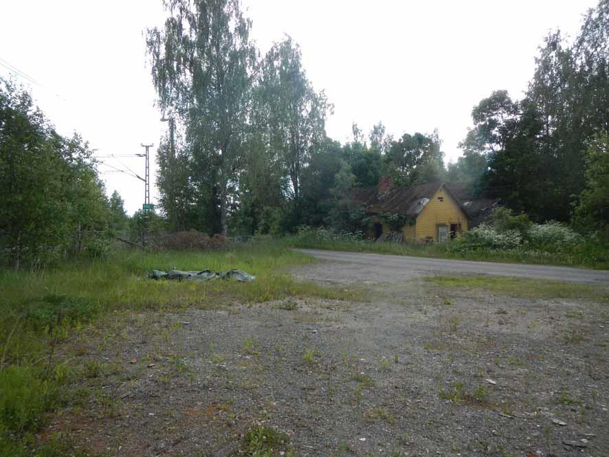 Kuva 11. Aluetta, jolla myöhempi maankäyttö on ollut hyvin voimakasta.
