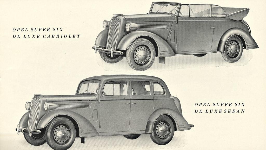 OPEL SUPER SIX DE