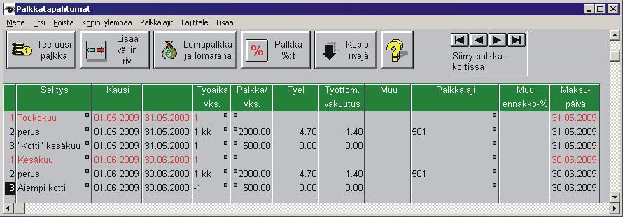 Tulosta ikkunakirjeeseen sopiva -toimintoon mahdollisuus määrittää osoitteen ylämarginaali. 3.7.2008 Selaile tietokantaa taulukkomuodossa on uusi vaihtoehto kriteerilomakeikkunassa. 14.7.2008 Päivyritoiminnot.