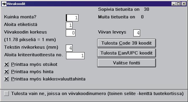 Tuoterekisteri/Varastonhallinta 10.12.