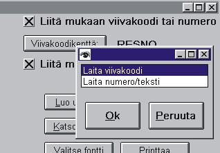 Numeroa voi sitten käyttää mm. ulkoisissa pankkiohjelmissa.