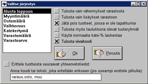 tiedostohakutoiminnossa DBF 3+ -konversiossa voidaan käyttää itsemääriteltävää ohjelmakaavaa halutuissa siirtokentissä. Samassa ikkunassa myös mahdollisuus hakea/tallentaa asetelma, joka on annettu.