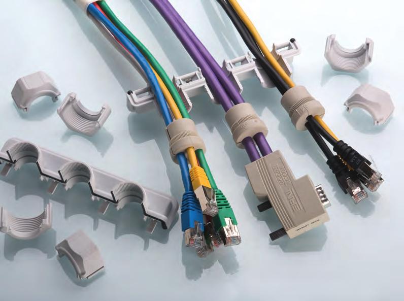 UNI Flange Turvallinen sisäänvienti myös esiasennetuille kaapeleille UNI Flange Secure cable entry, even for preassembled cables Jaettava laippajärjestelmä valmiskaapeleiden sisäänvientiä varten