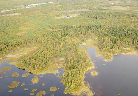 Kuva 12. Ryöskäri ilmakuvasta nähtynä (lähde: Rehell) Kuva 13. Liminganlahti ilmakuvasta nähtynä (lähde: Hannu Vallas).