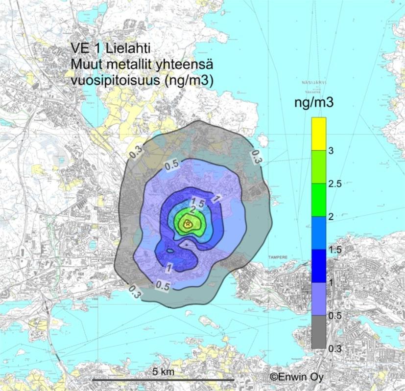 Tammervoima 2010 LIITE 10 LIITE 10. MUUT METALLIT yhteensä - VE 1- VE 4a Kuva 29.