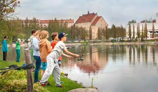 Pienimuotoiset pelto- ja niittyalueet ja avoimena pidettävien näkymien merkitys korostuu luonnonviheralueiden viihtyisyydessä.