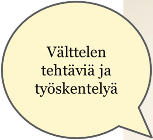 Valitsen helppoja