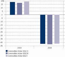 Kehitys 2009 2008 Commodities Active GSLE A 18,48-42,05 Commodities Active GSLE B 17,34-42,65 Commodities Active GSLE I 19,21-41,78 Tyypillisen sijoittajan profiili Commodities Active GSLE Fund