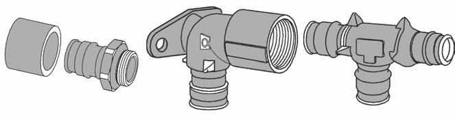 Radipex-radiaattoriputkisto Wirsbon Radipex-järjestelmä käsittää evalpex-lämpöjohdot ja kaikki patteriputkien asennukseen tarvittavat osat. Wirsbo-PEX-käyttövesiputket 1.0 MPa/70 C.