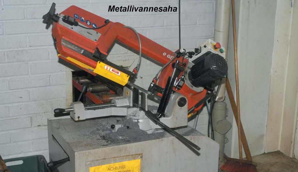 94 Metallityöt IV-kanavia ei saa katkaista